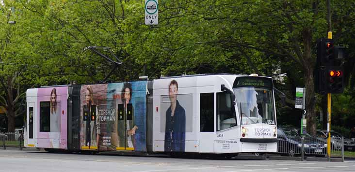 Yarra Trams Siemens Combino 3534 Top Shop